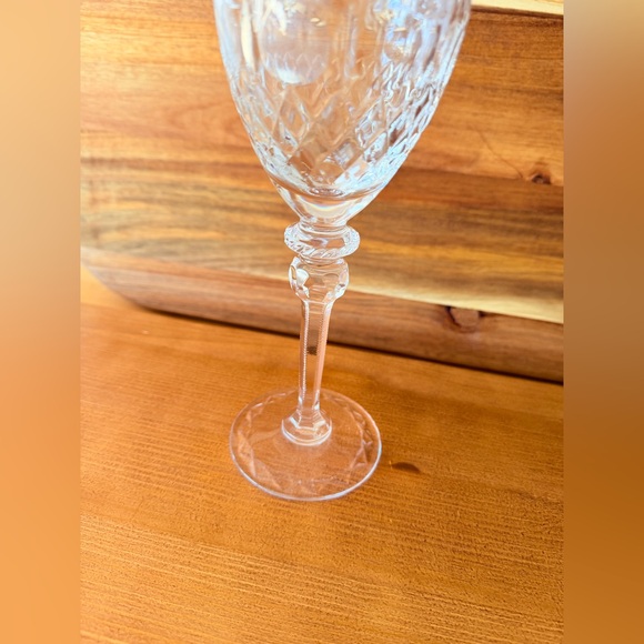 Rogaska Gallia Crystal Water Goblets - Set of 6 - Stunning Discontinued Pattern - Picture 7 of 10